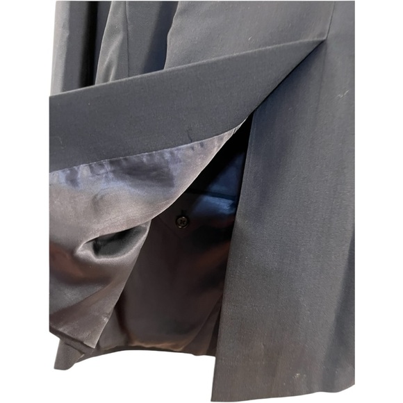 Burberry Saks Fifth Avenue wool black blazer